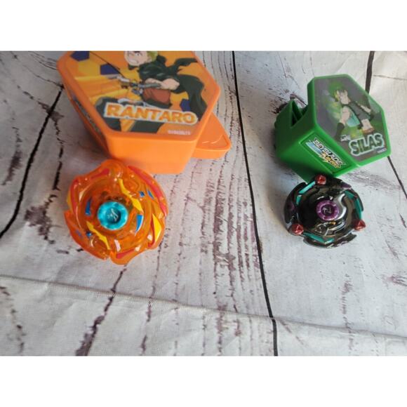 BeyBlade Burst - 2020 McDonalds Happy Meal - Rantaro And Silas - Picture 7 of 10